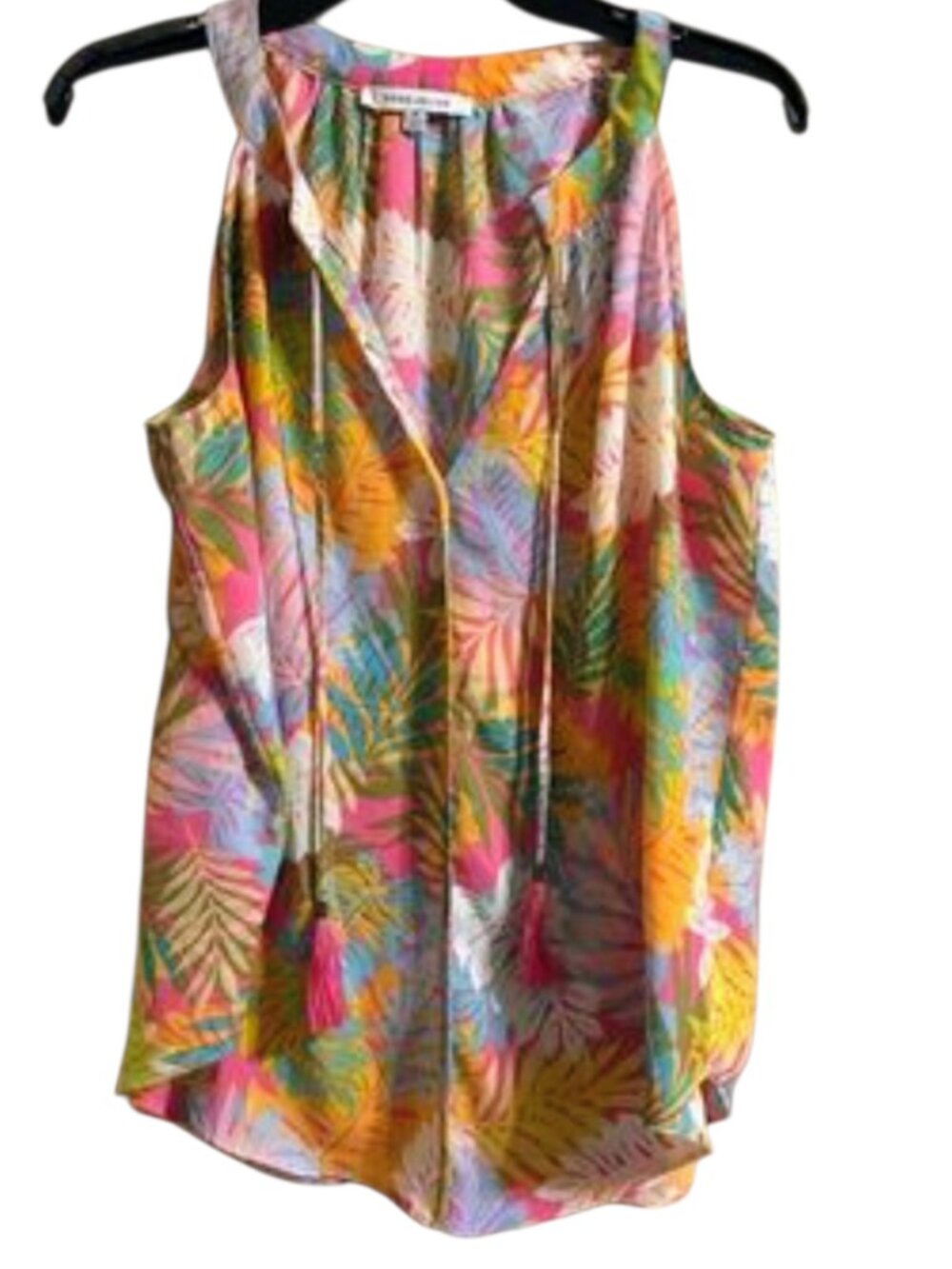 Rose+Olive top size M, sleeves top, summer blouse, hot weather top, beach top,